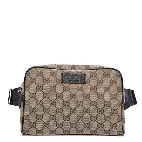 gucci monogram belt bag mens|Gucci monogram belt bag brown.